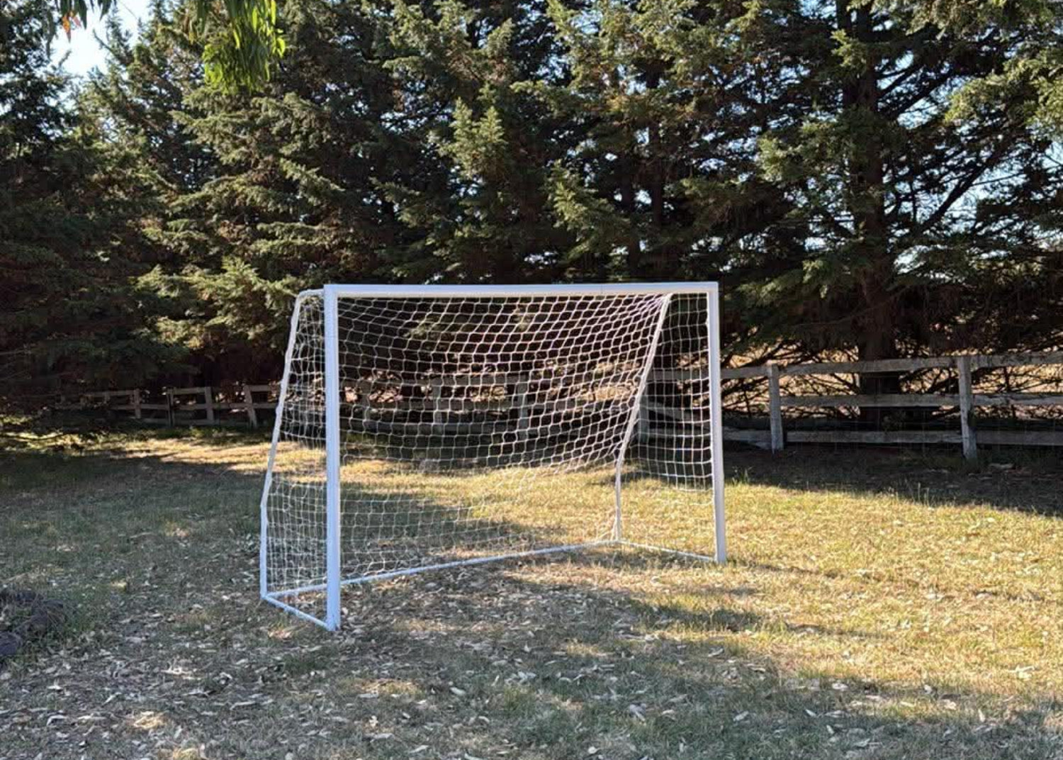 3m x 2m Soccer Goal with Net – Backyard & Training Use, 80mm steel
