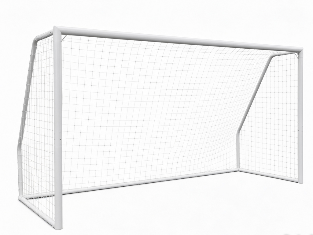 5m x 2m Soccer Goal with Net – Training & Club Use, 80mm steel