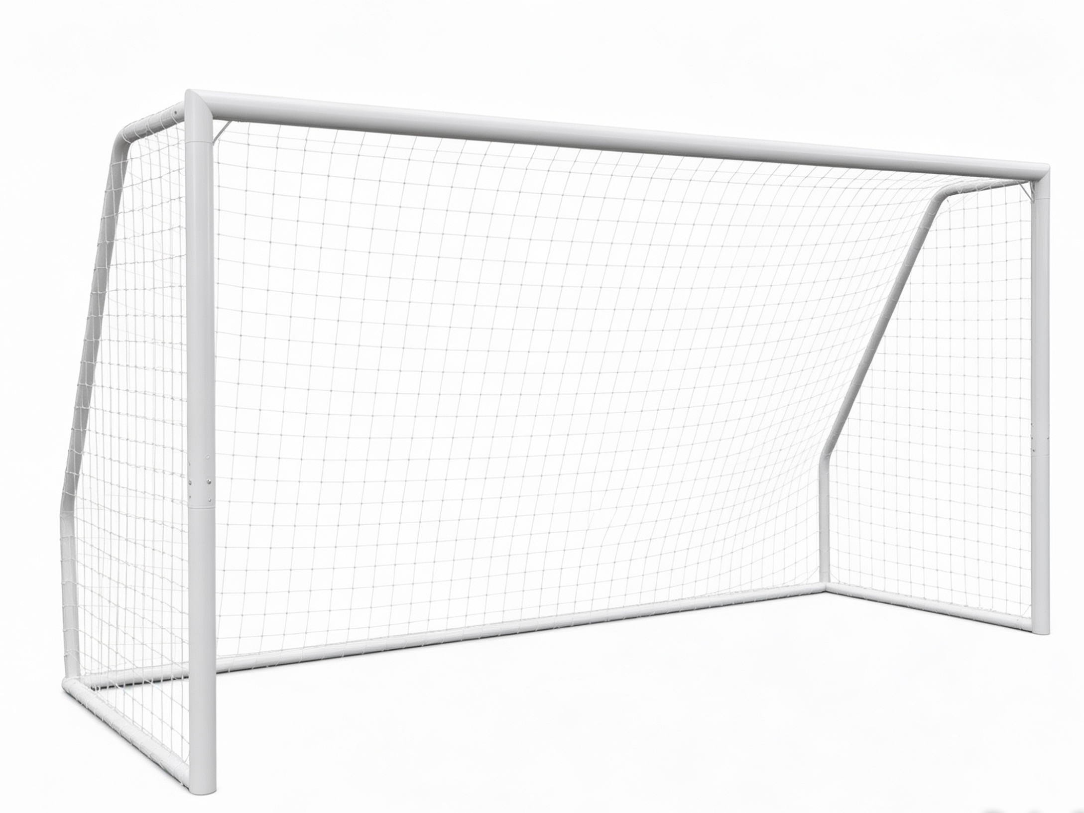 5m x 2m Soccer Goal with Net – Training & Club Use, 80mm steel