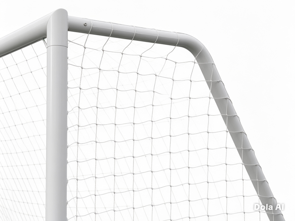5m x 2m Soccer Goal with Net – Training & Club Use, 80mm steel