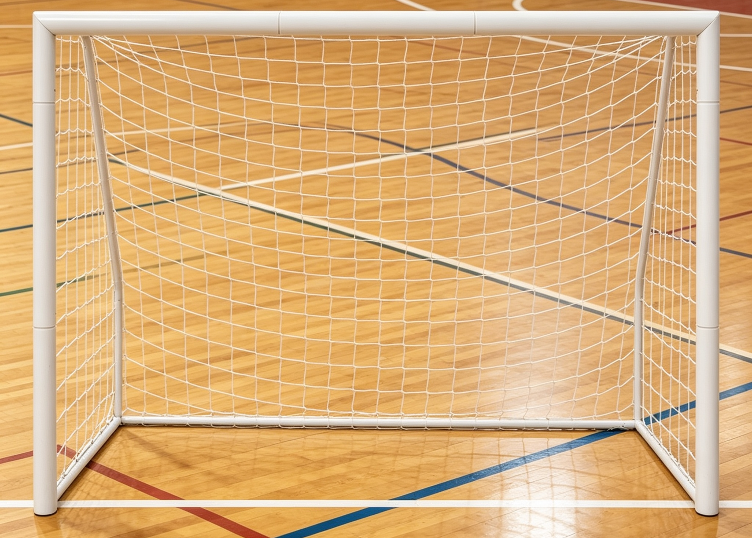 2.4m x 1.6m Soccer Goal with Net – Backyard & Training Use, 80mm steel