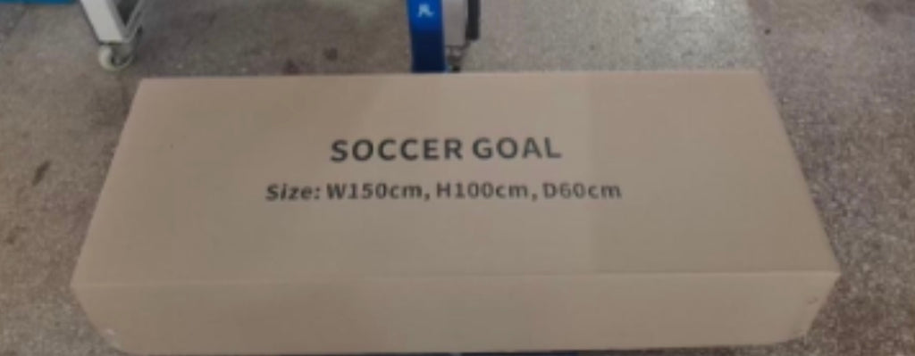 1.5m Galvanised Steel Soccer Goal – Perfect for Backyard & Training