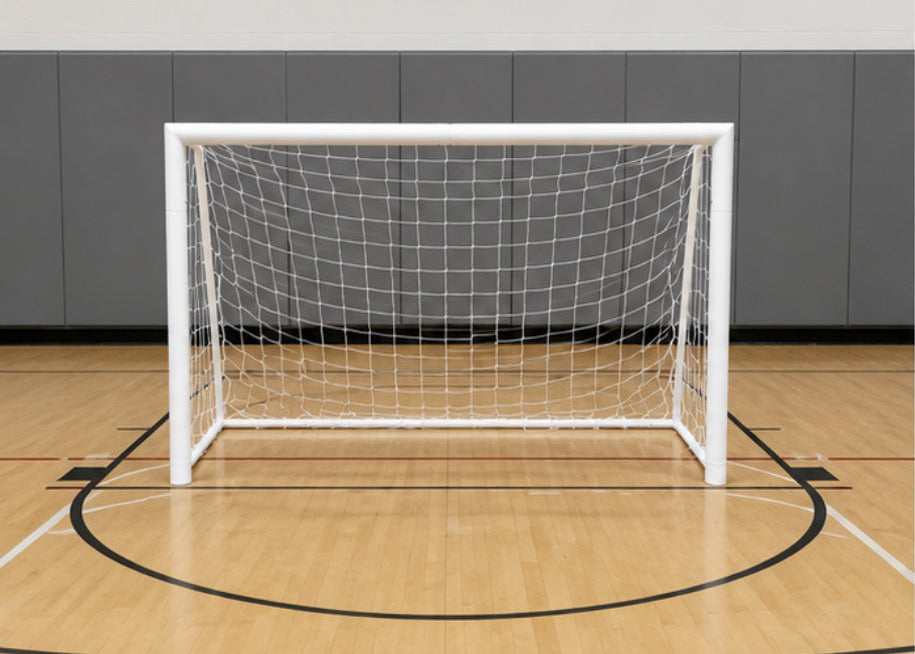 1.8m x 1.2m Soccer Goal with Net – Backyard & Training Use, 80mm steel