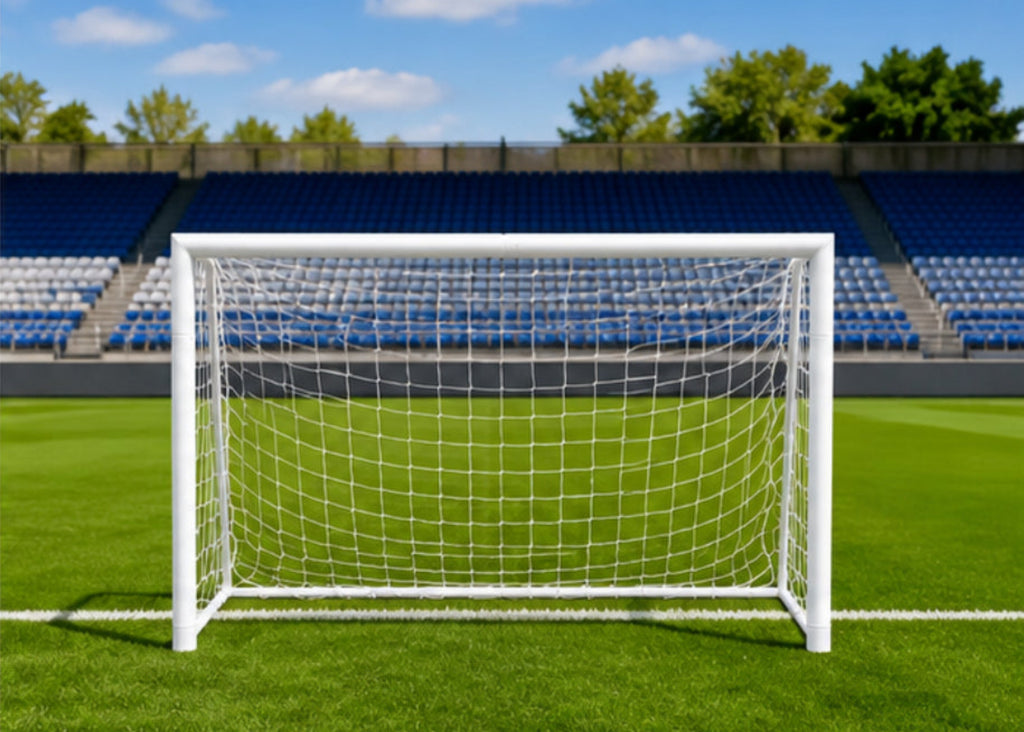 1.8m x 1.2m Soccer Goal with Net – Backyard & Training Use, 80mm steel