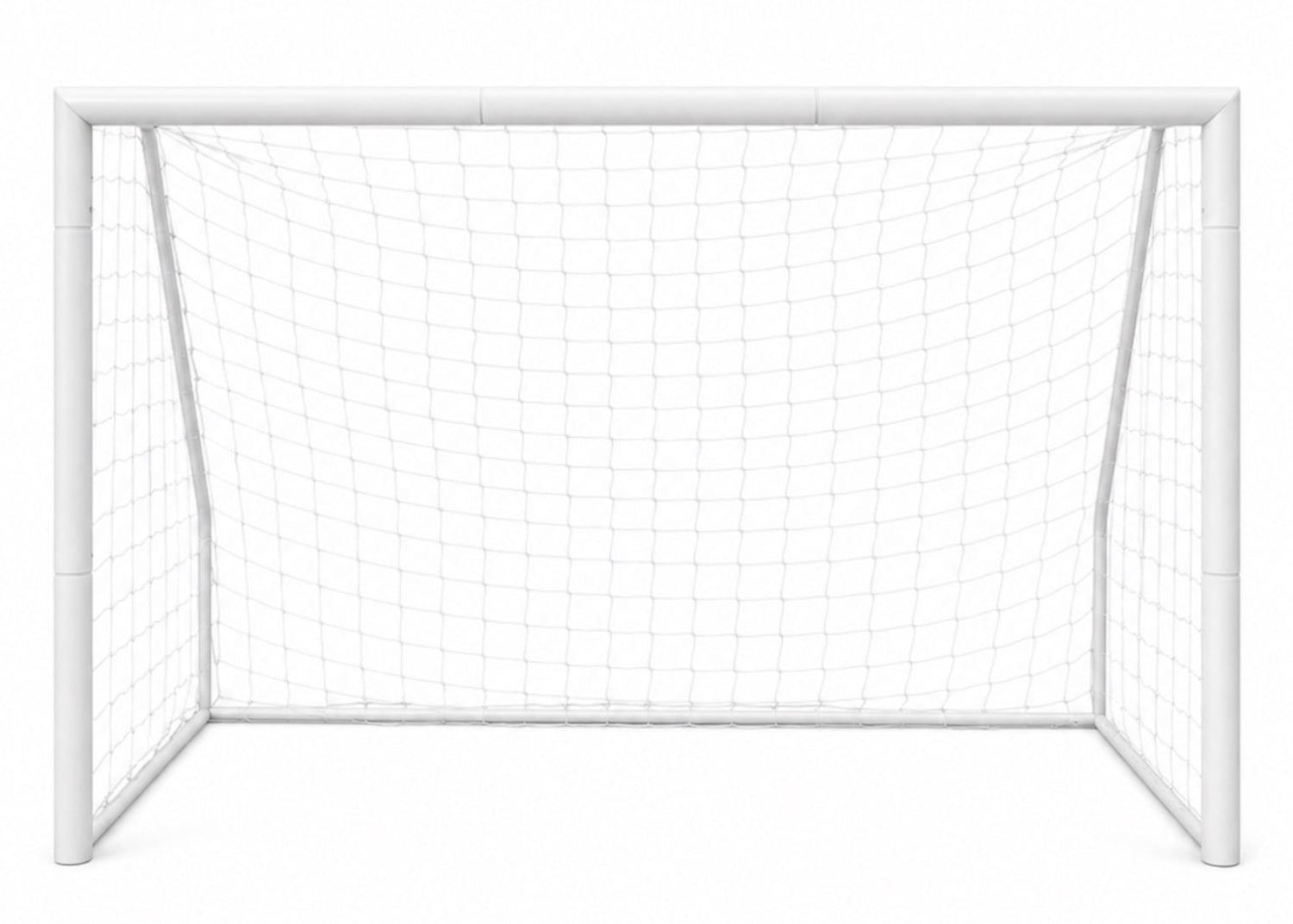 2.4m x 1.6m Soccer Goal with Net – Backyard & Training Use, 80mm steel