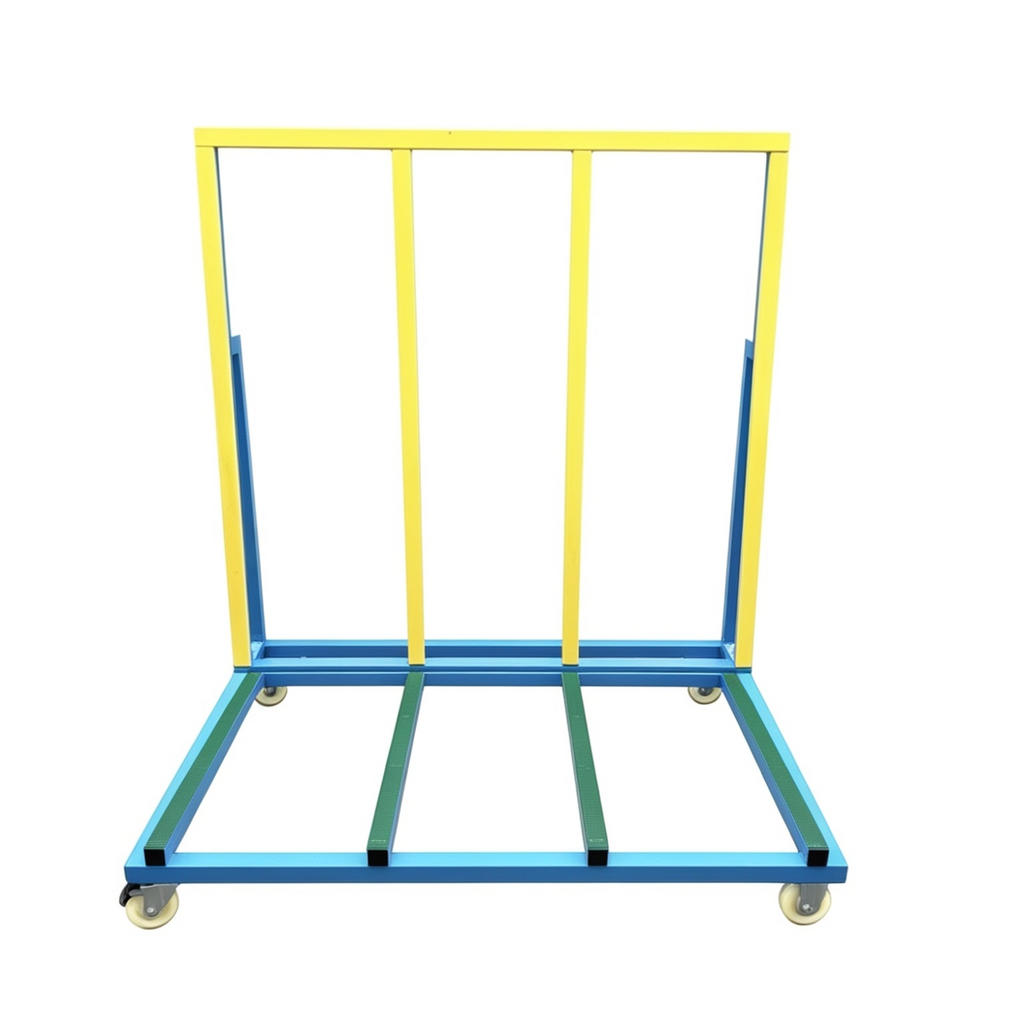Medium Steel Trolley – 1.6m x 1.4m x 1m with Castors