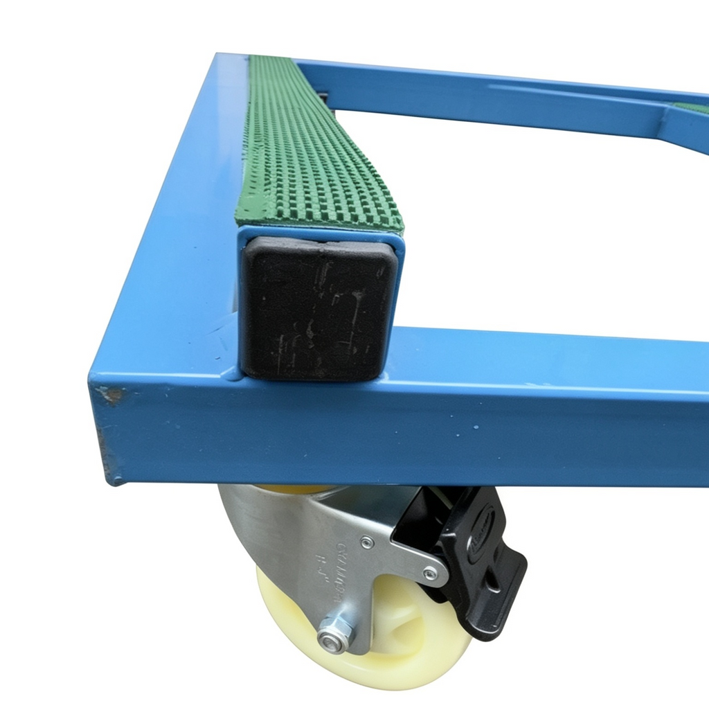 Medium Steel Trolley – 1.6m x 1.4m x 1m with Castors